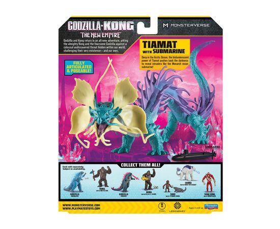 Фигурка Godzilla vs. Kong Тиамат с подводной лодкой (35214), изображение 6 Фигурка Godzilla vs. Kong Тиамат с подводной лодкой (35214), изображение 6