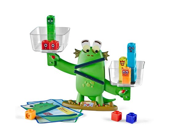 Ігровий набір Learning Resources навчальний серії Numberblocks - Ваги Blockzee (HM96089-UK), зображення 3 Ігровий набір Learning Resources навчальний серії Numberblocks - Ваги Blockzee (HM96089-UK), зображення 3