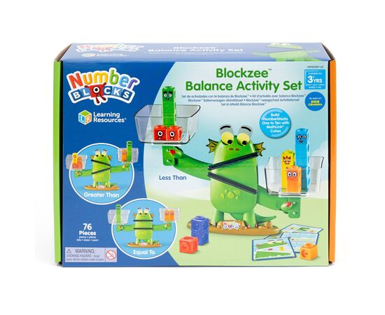 Игровой набор Learning Resources обучающий серии Numberblocks - Весы Blockzee (HM96089-UK)