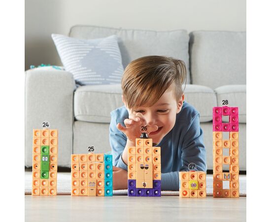 Ігровий набір Learning Resources навчальний серії Numberblocks - Вчимося рахувати 21-30 MathLink (HM96321-UK), зображення 11 Ігровий набір Learning Resources навчальний серії Numberblocks - Вчимося рахувати 21-30 MathLink (HM96321-UK), зображення 11