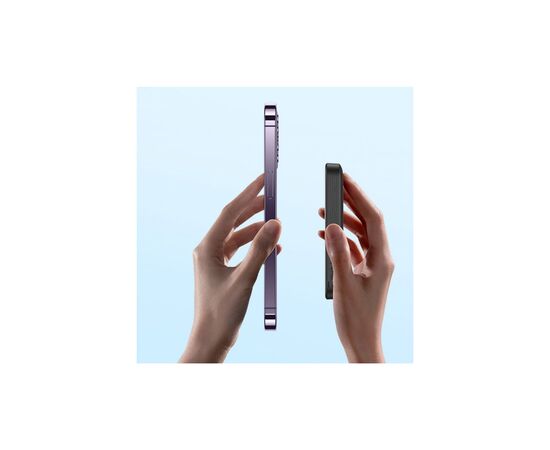 Батарея универсальная Baseus Wireless Magnetic Mini 10000mAh 20W, Black (PPCX030001\PPCXM10) (P10022100112-00), изображение 9 Батарея универсальная Baseus Wireless Magnetic Mini 10000mAh 20W, Black (PPCX030001\PPCXM10) (P10022100112-00), изображение 9