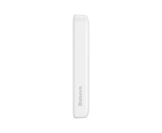 Батарея универсальная Baseus Wireless Magnetic Mini 10000mAh 20W, White (PPCX030002\PPCXM10) (P10022100212-00), изображение 5 Батарея универсальная Baseus Wireless Magnetic Mini 10000mAh 20W, White (PPCX030002\PPCXM10) (P10022100212-00), изображение 5