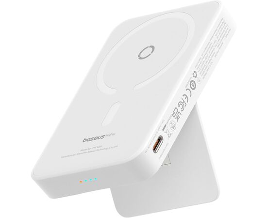 Батарея універсальна Baseus MagPro 5000mAh 20W, White (PPCXZ05) (P10064100222-00)
