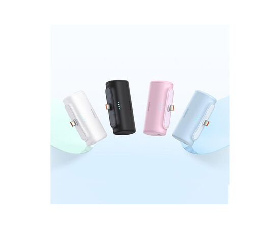 Батарея универсальная Baseus Compact 4900mAh 20W Type-C, White (PPWC05T) (P10068302212-00), изображение 9 Батарея универсальная Baseus Compact 4900mAh 20W Type-C, White (PPWC05T) (P10068302212-00), изображение 9