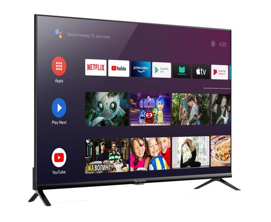 Телевизор Bravis 43K6000U, изображение 3 Телевизор Bravis 43K6000U, изображение 3