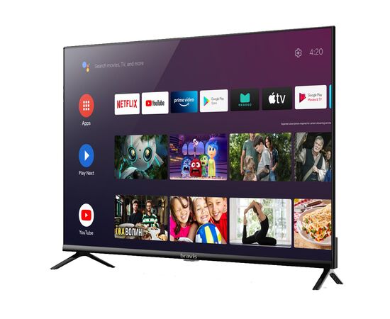 Телевизор Bravis 43K6000U, изображение 4 Телевизор Bravis 43K6000U, изображение 4