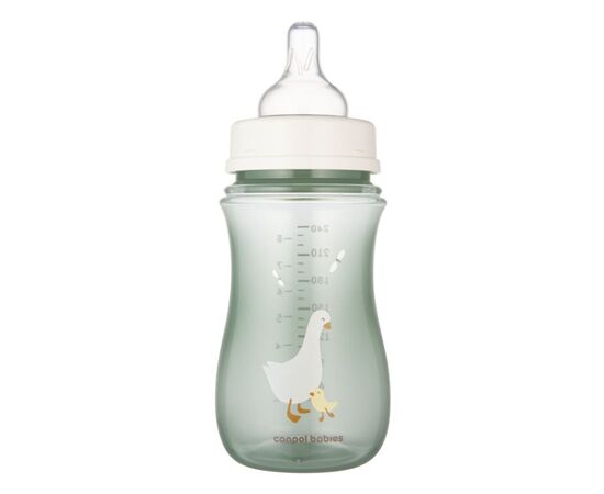 Бутылочка для кормления Canpol babies Easystart - Гусь антиколиковая с широким отверстием 120 мл (35/244), изображение 2 Бутылочка для кормления Canpol babies Easystart - Гусь антиколиковая с широким отверстием 120 мл (35/244), изображение 2
