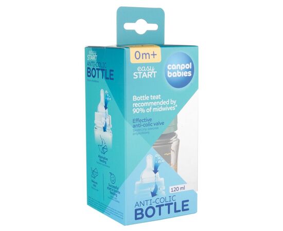 Бутылочка для кормления Canpol babies Easystart MOUNTAINS антиколиковая с широким отверстием 120 мл бежевая (35/242_bei), изображение 5 Бутылочка для кормления Canpol babies Easystart MOUNTAINS антиколиковая с широким отверстием 120 мл бежевая (35/242_bei), изображение 5