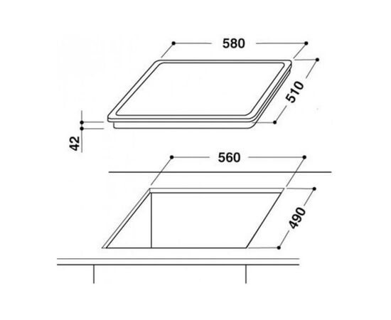 Варочная поверхность Whirlpool AKT 8190/BA (AKT8190BA), изображение 2 Варочная поверхность Whirlpool AKT 8190/BA (AKT8190BA), изображение 2
