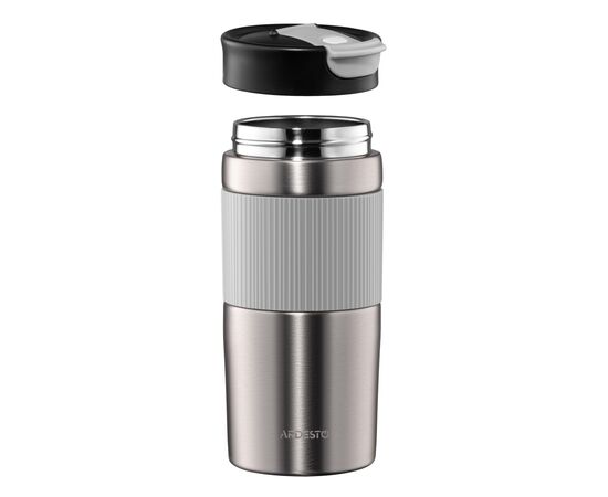 Термокружка Ardesto Comfort нержавіюча сталь сірий 450 мл (AR2645CML), зображення 4
