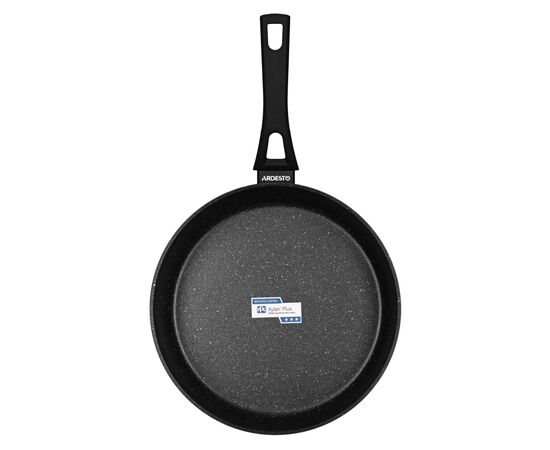 Сковорода Ardesto Gemini Livorno, 28см, алюміній, чорний (AR1228A), изображение 10 Сковорода Ardesto Gemini Livorno, 28см, алюміній, чорний (AR1228A), изображение 10