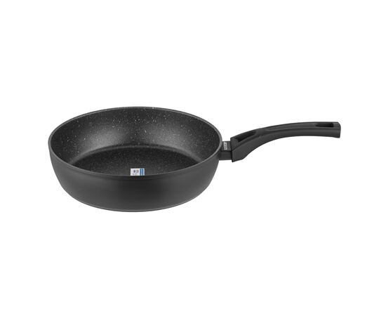 Сковорода Ardesto Gemini Livorno, 28см, алюміній, чорний (AR1228A), изображение 11 Сковорода Ardesto Gemini Livorno, 28см, алюміній, чорний (AR1228A), изображение 11