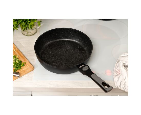 Сковорода Ardesto Gemini Bari, 28см, алюміній, чорний (AR1228B), зображення 12 Сковорода Ardesto Gemini Bari, 28см, алюміній, чорний (AR1228B), зображення 12