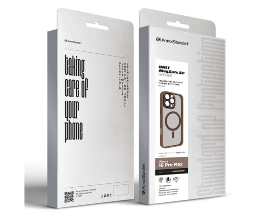 Чохол до мобільного телефона Armorstandart Unit MagSafe SE Apple iPhone 16 Pro Max Titanium Desert (ARM81152), зображення 2