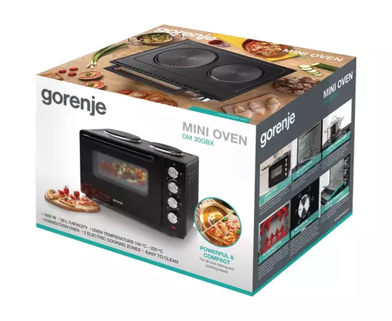 Электропечь Gorenje OM 30 GBX, изображение 9 Электропечь Gorenje OM 30 GBX, изображение 9