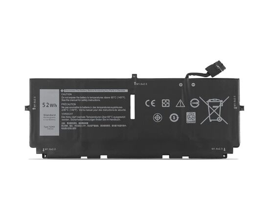Акумулятор до ноутбука Dell XPS 13-9300 722KK, 52Wh (6500mAh), 4cell, 7.6V, Li-ion AlSoft (A71003)