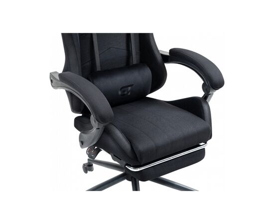 Кресло игровое GT Racer X-2325 Fabric Black LED (X-2325 Fabric Black L), изображение 12 Кресло игровое GT Racer X-2325 Fabric Black LED (X-2325 Fabric Black L), изображение 12
