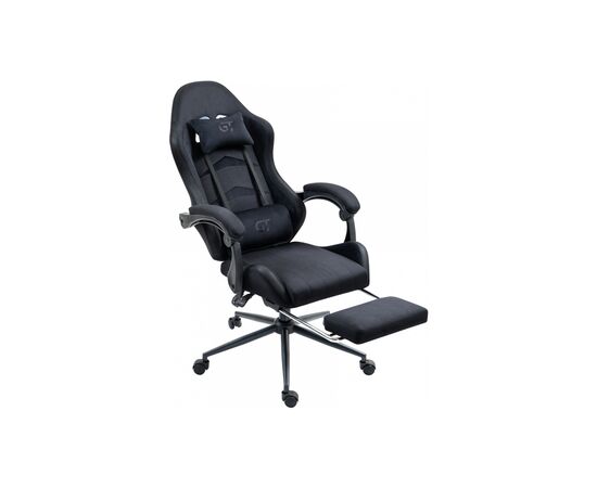 Кресло игровое GT Racer X-2325 Fabric Black LED (X-2325 Fabric Black L), изображение 3 Кресло игровое GT Racer X-2325 Fabric Black LED (X-2325 Fabric Black L), изображение 3