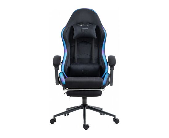 Кресло игровое GT Racer X-2325 Fabric Black LED (X-2325 Fabric Black L), изображение 6 Кресло игровое GT Racer X-2325 Fabric Black LED (X-2325 Fabric Black L), изображение 6