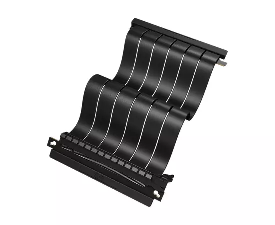Райзер PcCooler Vertical GPU RISER CABLE PCI-E BK 4.0 185мм PCI-E4.0X16 Чор (RC185 BK 4.0), изображение 4 Райзер PcCooler Vertical GPU RISER CABLE PCI-E BK 4.0 185мм PCI-E4.0X16 Чор (RC185 BK 4.0), изображение 4