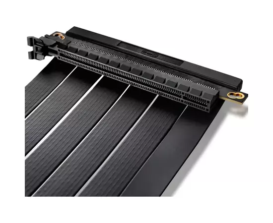 Райзер PcCooler Vertical GPU RISER CABLE PCI-E BK 4.0 185мм PCI-E4.0X16 Чор (RC185 BK 4.0), изображение 5 Райзер PcCooler Vertical GPU RISER CABLE PCI-E BK 4.0 185мм PCI-E4.0X16 Чор (RC185 BK 4.0), изображение 5