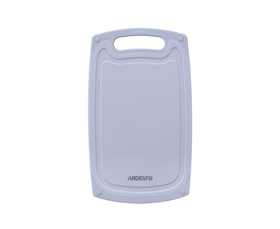 Дошка для нарізання Ardesto Gemini 40 х 24.5 х 0.9 см пластик, сірий (AR1440GR), зображення 2