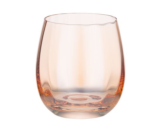 Набір склянок Ardesto Black Mars Amber 480мл, 2шт, скло, золотистий (AR2648G)