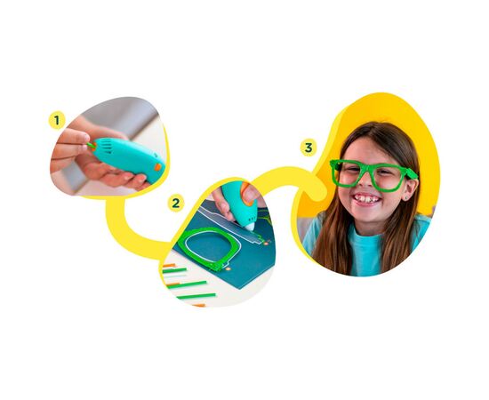 3D - ручка 3Doodler Start Plus - КРЕАТИВ (72 стержня) (SPLUS), изображение 3 3D - ручка 3Doodler Start Plus - КРЕАТИВ (72 стержня) (SPLUS), изображение 3
