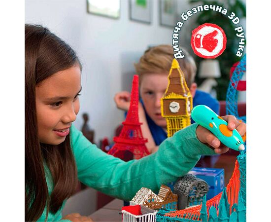 3D - ручка 3Doodler Start Plus - КРЕАТИВ (72 стержня) (SPLUS), изображение 6 3D - ручка 3Doodler Start Plus - КРЕАТИВ (72 стержня) (SPLUS), изображение 6