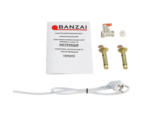 Бойлер Banzai 50 DIRON20 E-ANODE VH, изображение 8 Бойлер Banzai 50 DIRON20 E-ANODE VH, изображение 8
