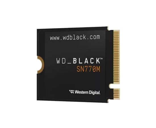 Накопитель SSD M.2 2230 500GB BLACK SN770M WD (WDS500G3X0G), изображение 2 Накопитель SSD M.2 2230 500GB BLACK SN770M WD (WDS500G3X0G), изображение 2