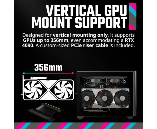 Корпус CoolerMaster NR200PV2-KCNN-S00, изображение 12 Корпус CoolerMaster NR200PV2-KCNN-S00, изображение 12