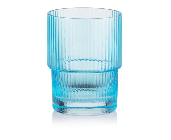 Набір склянок Ardesto 200мл, 2шт, скло, блакитний (AR2620SBL)