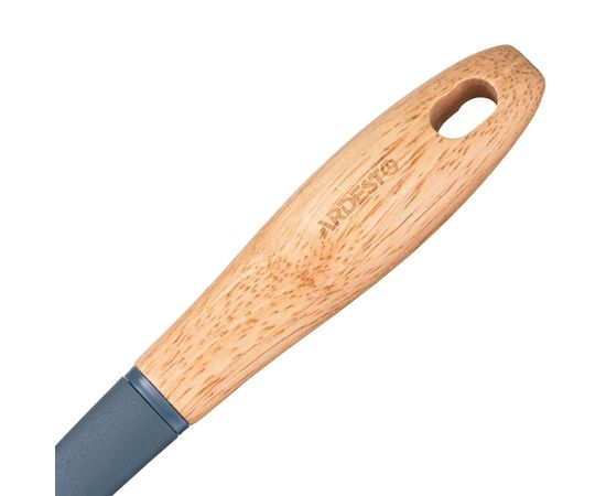 Шумовка Ardesto Midori, 34.5см, нейлон, дерево, синій (AR2122PG), изображение 6 Шумовка Ardesto Midori, 34.5см, нейлон, дерево, синій (AR2122PG), изображение 6