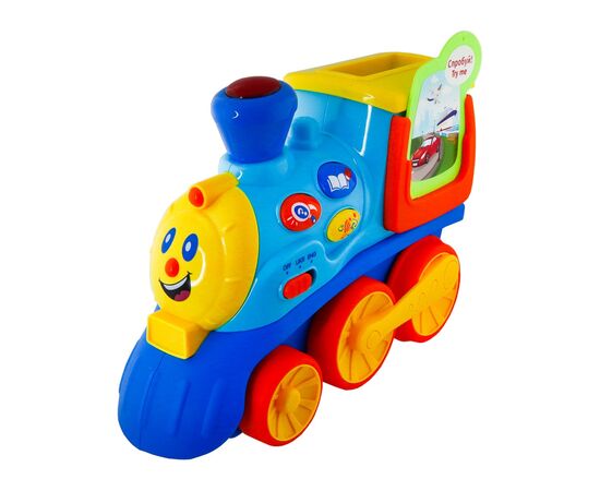Интерактивная игрушка Kiddi Smart двуязычная - Поезд Смарти (4231T-KS)