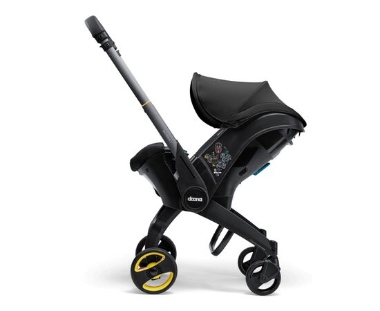 Автокресло Doona Infant Car Seat / Nitro Black (SP350-20-033-015), изображение 5 Автокресло Doona Infant Car Seat / Nitro Black (SP350-20-033-015), изображение 5