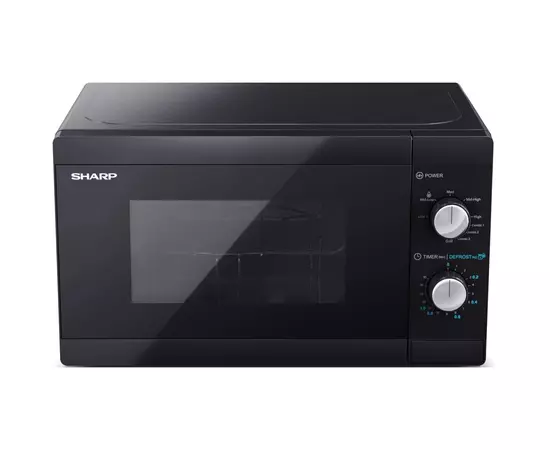 Микроволновая печь Sharp YC-MG01E-B, изображение 2 Микроволновая печь Sharp YC-MG01E-B, изображение 2