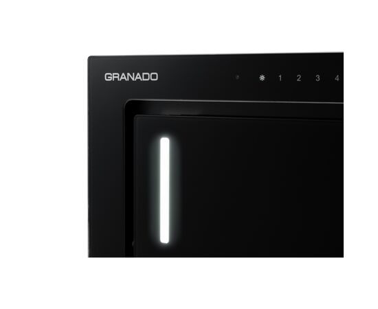 Вытяжка кухонная GRANADO Palamos 1614-1200 black glass (GCH476411), изображение 7 Вытяжка кухонная GRANADO Palamos 1614-1200 black glass (GCH476411), изображение 7