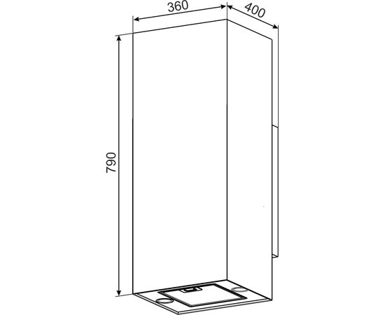 Вытяжка кухонная GRANADO Yunkos 2603-1200 Inox (GCH72436477), изображение 8