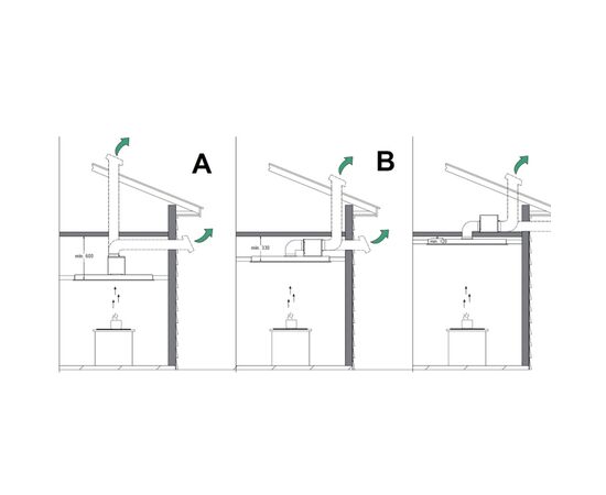 Витяжка кухонна GRANADO Alia 1914-1200 black glass (GCH719411), зображення 11