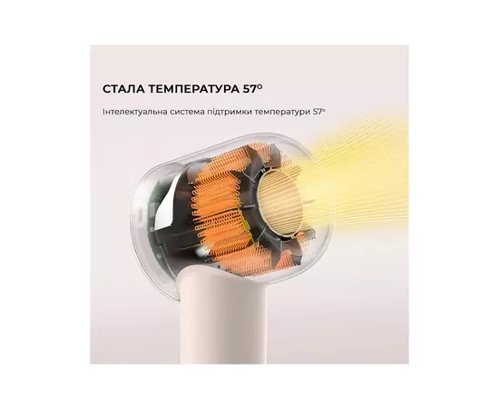 Фен Dreame Gleam White (AHD12A-WH), изображение 4 Фен Dreame Gleam White (AHD12A-WH), изображение 4