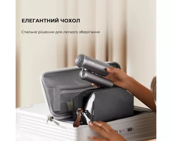 Фен Dreame Pocket Grey (AHD51-GR), изображение 10 Фен Dreame Pocket Grey (AHD51-GR), изображение 10