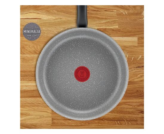 Сковорода Tefal Cook Natural, 24см, алюміній, бакеліт, сірий (B5790402), изображение 4 Сковорода Tefal Cook Natural, 24см, алюміній, бакеліт, сірий (B5790402), изображение 4