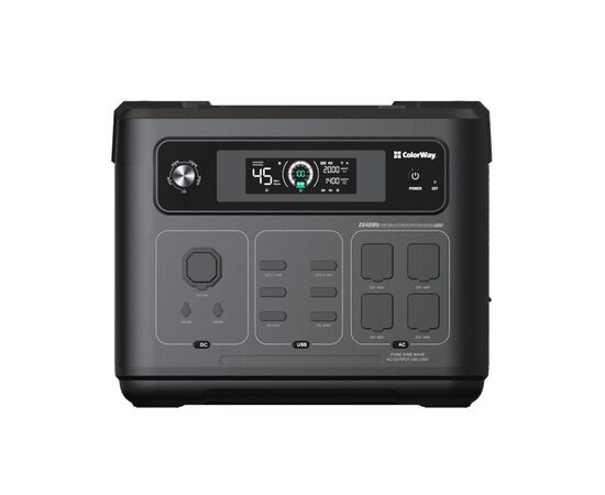 Зарядная станция ColorWay 2400W, 2048Wh (CW-PR-2K2W-01)
