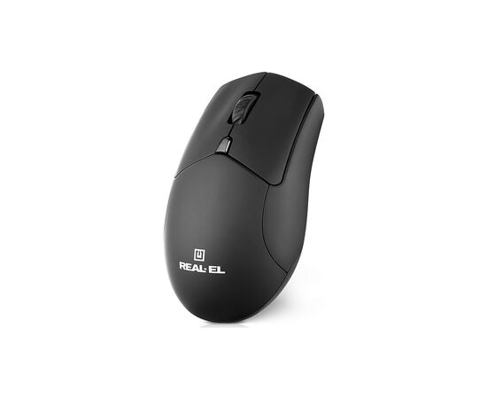 Мышка REAL-EL RM-460W Wireless/Bluetooth Black (EL123200048), изображение 5 Мышка REAL-EL RM-460W Wireless/Bluetooth Black (EL123200048), изображение 5