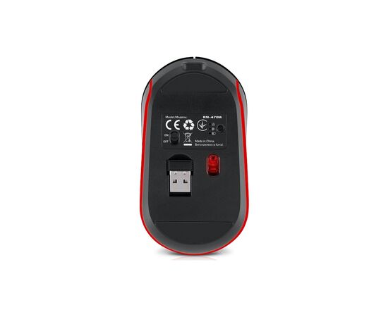 Мышка REAL-EL RM-470W Wireless/Bluetooth Dark Gray (EL123200049), изображение 8 Мышка REAL-EL RM-470W Wireless/Bluetooth Dark Gray (EL123200049), изображение 8