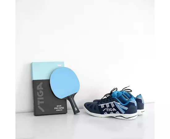 Ракетка для настільного тенісу Stiga Pro WRB Blue Edition 3 Star FL (1213-0006-01) (931185), зображення 8 Ракетка для настільного тенісу Stiga Pro WRB Blue Edition 3 Star FL (1213-0006-01) (931185), зображення 8
