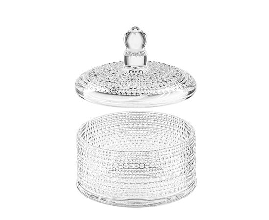 Цукорниця Ardesto Verbena, 12.5 х 15 см, скло, прозорий (AR5020), зображення 4