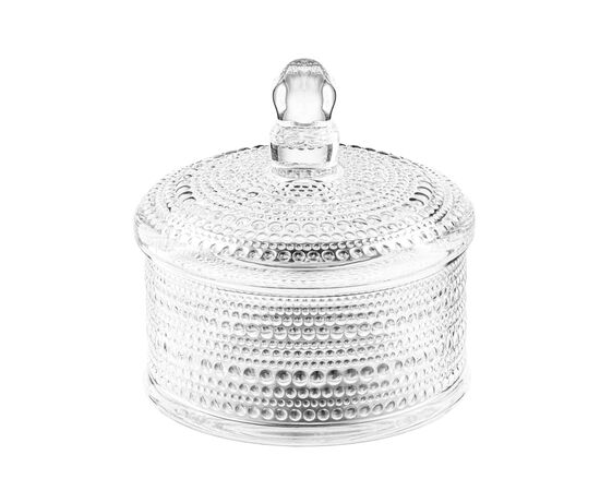 Цукорниця Ardesto Verbena, 12.5 х 15 см, скло, прозорий (AR5020)