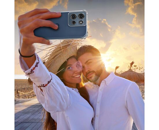 Чохол до мобільного телефона BeCover Anti-Shock Motorola Moto G75 Clear (712781), зображення 4